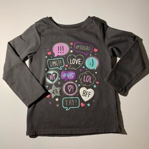 Girls long sleeve top